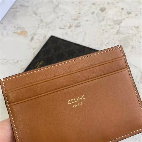 celine coin card pouch.